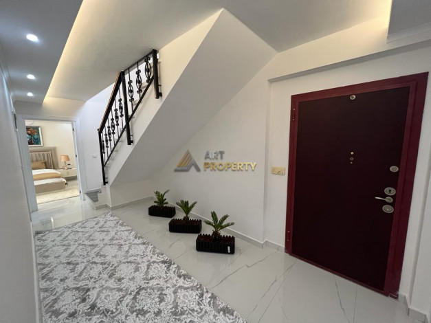 Меблированный пентхаус 4+1, 250м2 с видом на море в районе Махмутлар - Ракурс 15