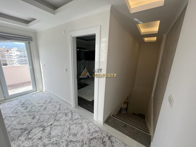 Меблированный пентхаус 4+1, 250м2 с видом на море в районе Махмутлар - Ракурс 20