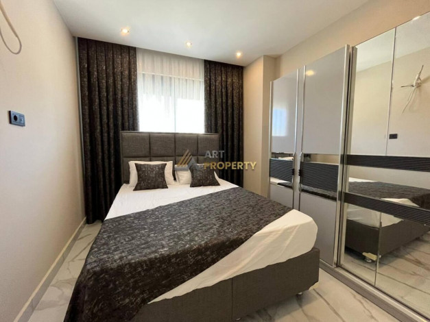 Квартира планировки 1+1, 47м2 в новом жилом комплексе района Оба - Ракурс 12