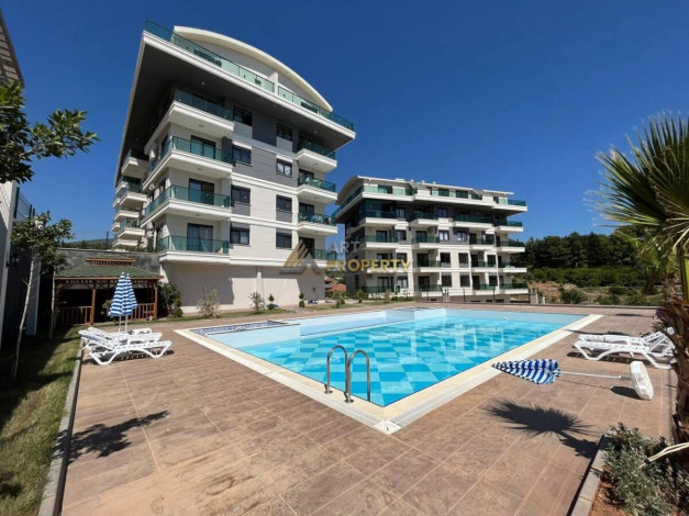 Квартира планировки 1+1, 47м2 в новом жилом комплексе района Оба - Ракурс 17