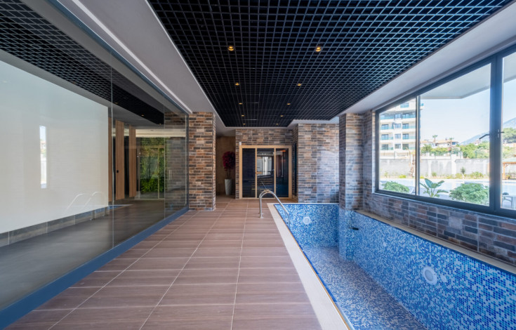 Квартира планировки 1+1, 47м2 в новом жилом комплексе района Оба - Ракурс 35