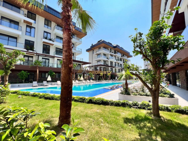 Квартира планировки 1+1, 55м2 в новом жилом комплексе, район Оба - Ракурс 9