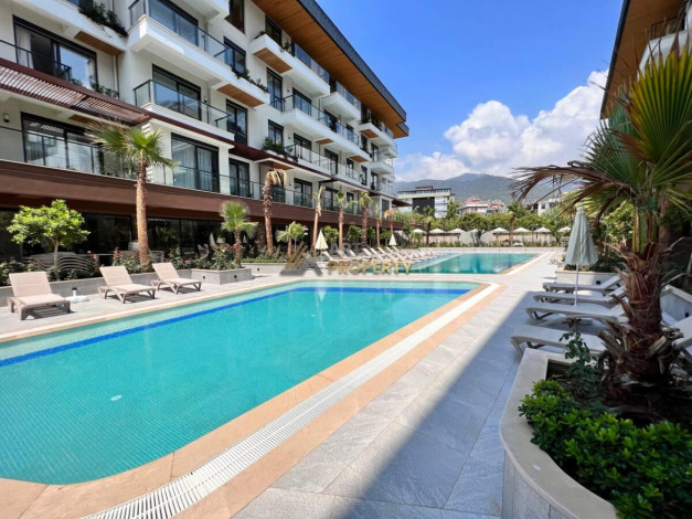 Квартира планировки 1+1, 55м2 в новом жилом комплексе, район Оба - Ракурс 13