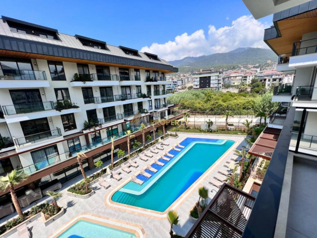 Квартира планировки 1+1, 55м2 в новом жилом комплексе, район Оба - Ракурс 20