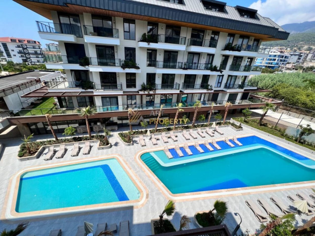 Квартира планировки 1+1, 55м2 в новом жилом комплексе, район Оба - Ракурс 22