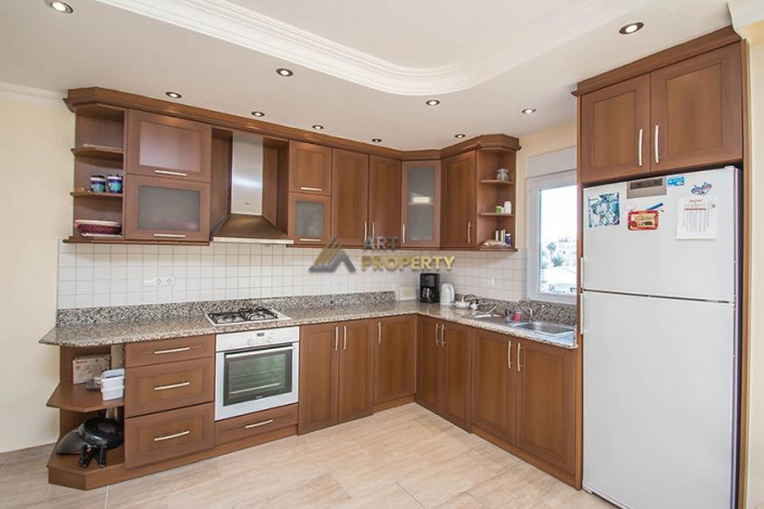 Полностью меблированная трехкомнатная квартира в Оба вблизи Средиземного моря, 105 м2 - Ракурс 10