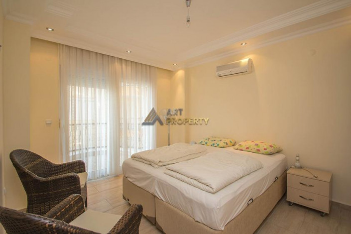 Полностью меблированная трехкомнатная квартира в Оба вблизи Средиземного моря, 105 м2 - Ракурс 13