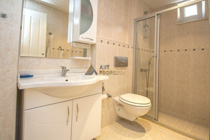 Полностью меблированная трехкомнатная квартира в Оба вблизи Средиземного моря, 105 м2 - Ракурс 14