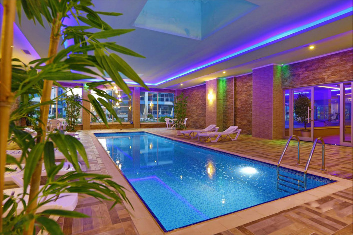 Двухуровневая квартира 4+1 вблизи от моря в районе Кестель, 225 м2 - Ракурс 35