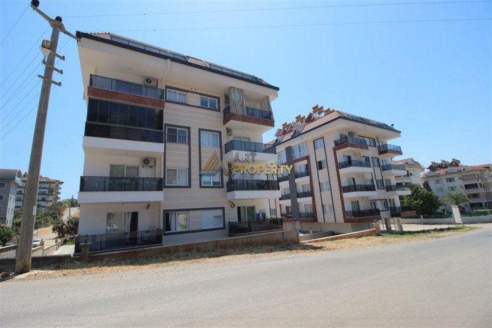 Квартира в 2+1 в пешей доступности от моря и городской инфраструктуры в районе Оба, 80 м2 - Ракурс 2