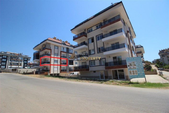 Квартира в 2+1 в пешей доступности от моря и городской инфраструктуры в районе Оба, 80 м2 - Ракурс 4