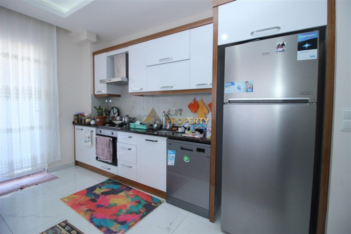 Квартира в 2+1 в пешей доступности от моря и городской инфраструктуры в районе Оба, 80 м2 - Ракурс 11