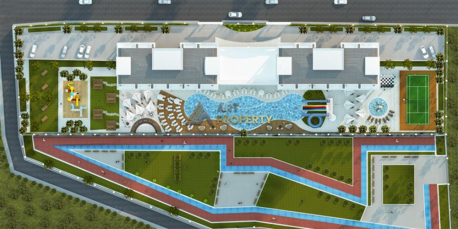 Новая квартира планировки 1+1, 42м2 в районе Авсаллар - Ракурс 18