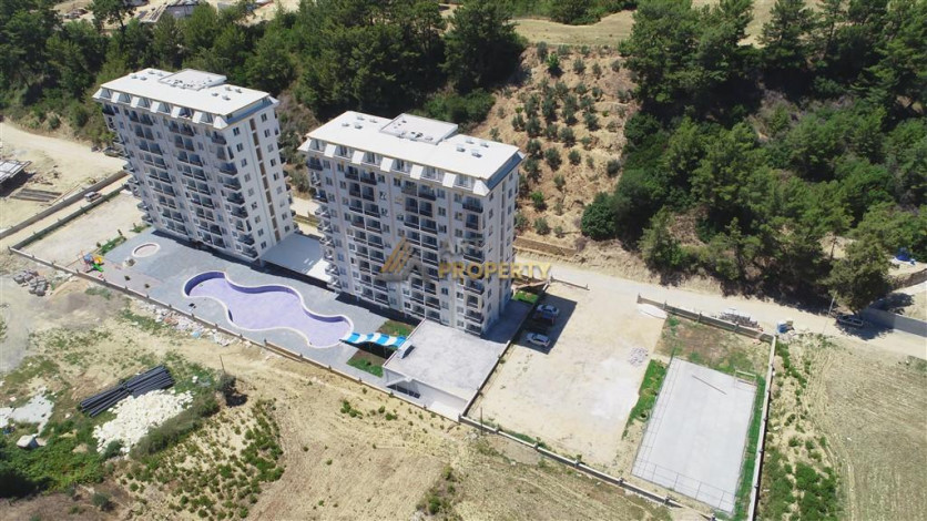 Новая меблированная квартира планировки 1+1, 46м2 в районе Авсаллар - Ракурс 3