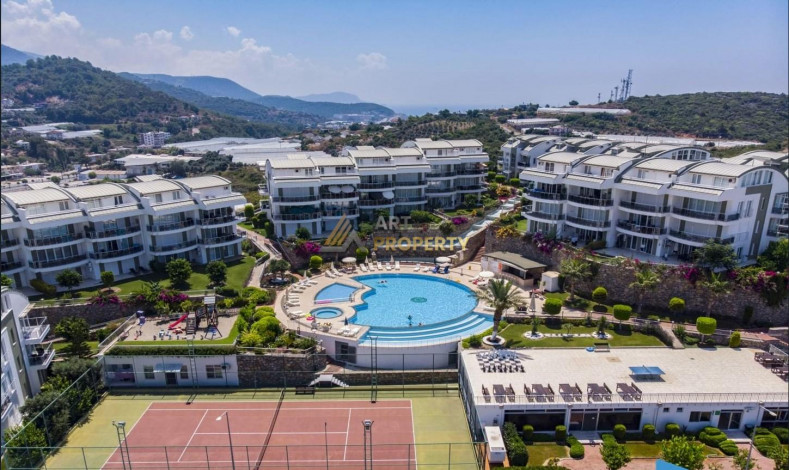 Апартаменты планировки 2+1, 100м2 в жилом комплексе с потрясающими видовыми характеристиками, Конаклы - Ракурс 6