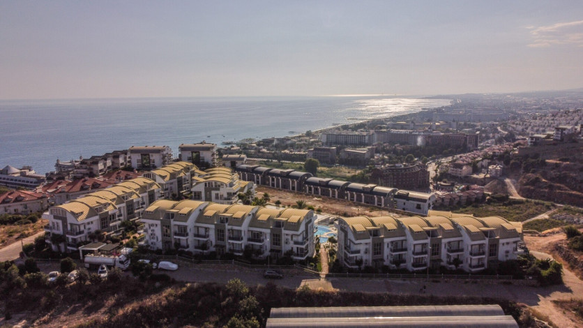 Апартаменты планировки 2+1, 100м2 в жилом комплексе с потрясающими видовыми характеристиками, Конаклы - Ракурс 10