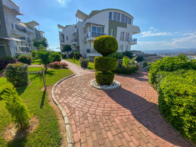 Апартаменты планировки 2+1, 100м2 в жилом комплексе с потрясающими видовыми характеристиками, Конаклы - Ракурс 12