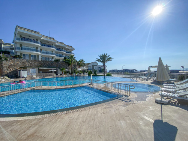 Апартаменты планировки 2+1, 100м2 в жилом комплексе с потрясающими видовыми характеристиками, Конаклы - Ракурс 16