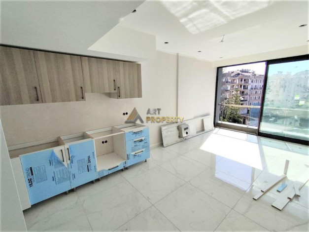 Апартаменты 1+1, 65м2 с видом на горы в шаговой доступности от пляжа Клеопатры - Ракурс 3