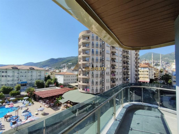 Апартаменты 1+1, 65м2 с видом на горы в шаговой доступности от пляжа Клеопатры - Ракурс 9