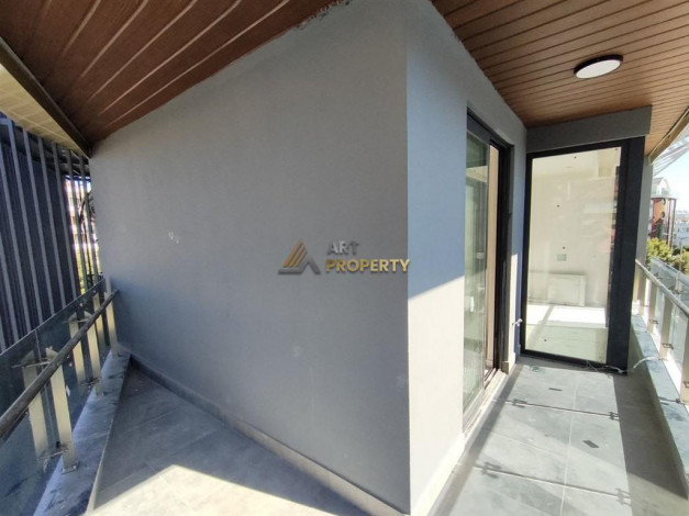 Апартаменты 1+1, 65м2 с видом на горы в шаговой доступности от пляжа Клеопатры - Ракурс 12