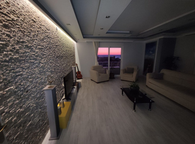 Меблированные апартаменты 2+1 с видом на море в Тосмуре, 100 м2 - Ракурс 2