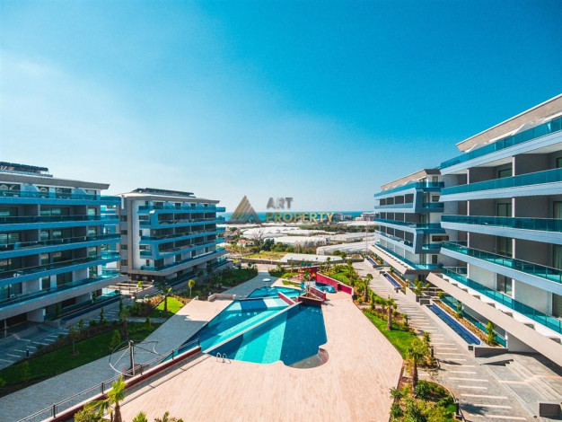 Видовые апартаменты 1+1, 68м2 в престижном районе Каргыджак - Ракурс 30