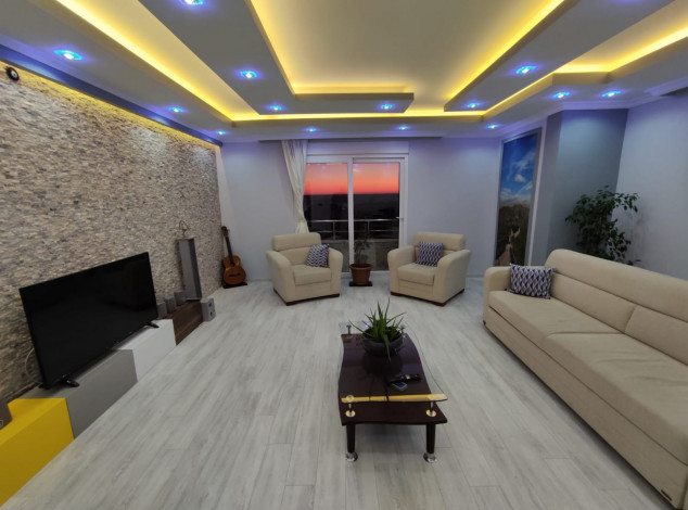 Меблированные апартаменты 2+1 с видом на море в Тосмуре, 100 м2 - Ракурс 12