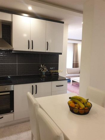 Просторная меблированная квартира планировки 1+1, 78м2 в районе Каргыджак - Ракурс 17