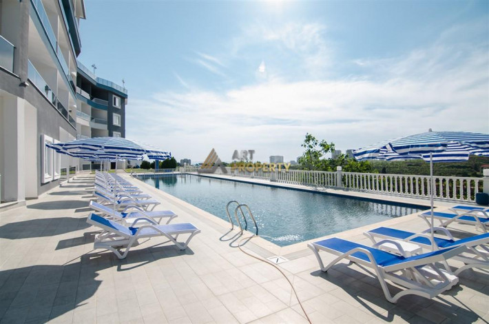 Просторная меблированная квартира планировки 1+1, 78м2 в районе Каргыджак - Ракурс 31