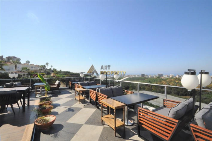 Просторная меблированная квартира планировки 1+1, 78м2 в районе Каргыджак - Ракурс 37