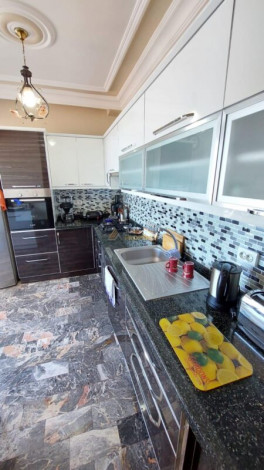 Квартира планировки 2+1, 95м2 с видом на море в центре города Аланья - Ракурс 7