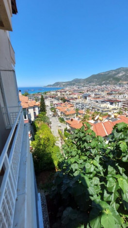 Квартира планировки 2+1, 95м2 с видом на море в центре города Аланья - Ракурс 17