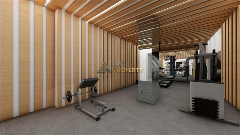 Апартаменты планировки 1+1, 51м2 в ЖК на стадии строительства, район Махмутлар - Ракурс 6