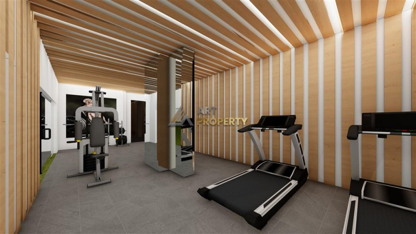 Апартаменты планировки 1+1, 51м2 в ЖК на стадии строительства, район Махмутлар - Ракурс 7