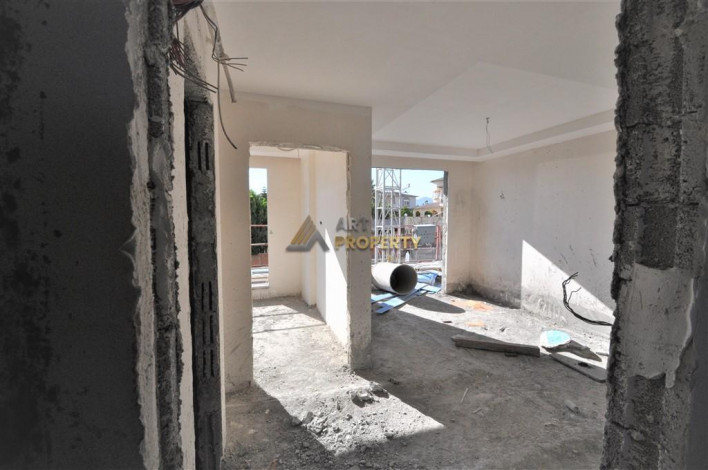 Апартаменты планировки 1+1, 51м2 в ЖК на стадии строительства, район Махмутлар - Ракурс 44