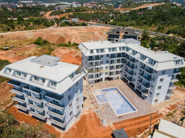 Новая квартира планировки 1+1, 52м2 в районе Оба - Ракурс 14