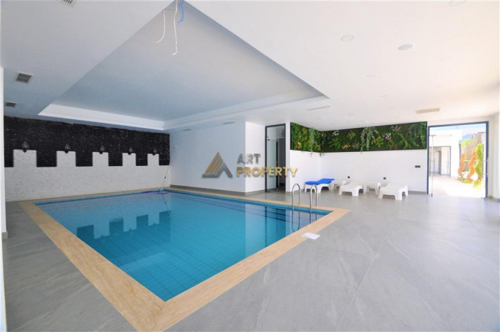 Меблированная квартира планировки 1+1, 46м2 в районе Оба - Ракурс 14