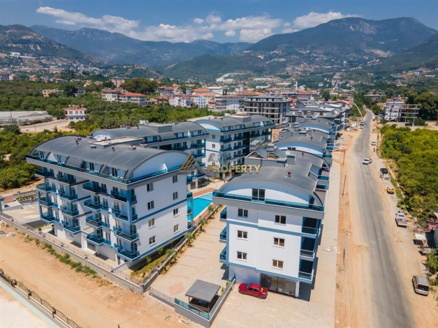 Меблированная квартира планировки 1+1, 46м2 в районе Оба - Ракурс 20