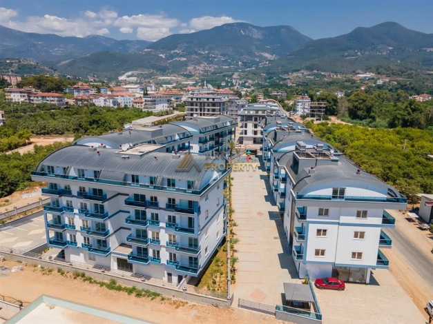 Меблированная квартира планировки 1+1, 46м2 в районе Оба - Ракурс 22