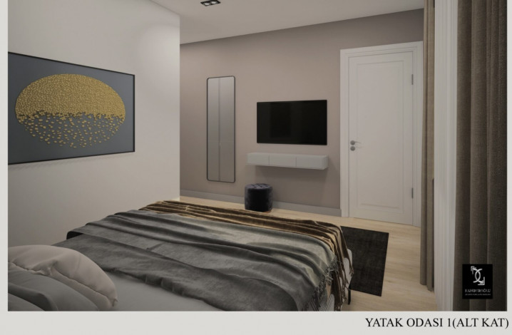 Новый жилой комплекс с апартаментами 3+1 в центральной части города Аланья - Ракурс 9