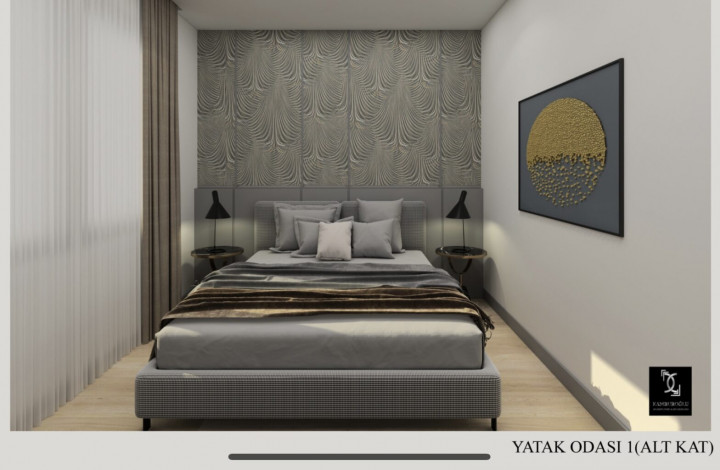 Новый жилой комплекс с апартаментами 3+1 в центральной части города Аланья - Ракурс 10