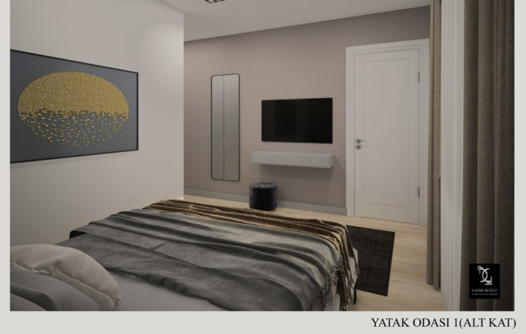 Новый жилой комплекс с апартаментами 3+1 в центральной части города Аланья - Ракурс 11