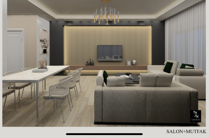 Новый жилой комплекс с апартаментами 3+1 в центральной части города Аланья - Ракурс 13