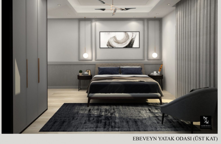 Новый жилой комплекс с апартаментами 3+1 в центральной части города Аланья - Ракурс 16