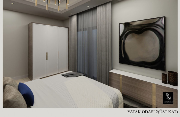 Новый жилой комплекс с апартаментами 3+1 в центральной части города Аланья - Ракурс 19