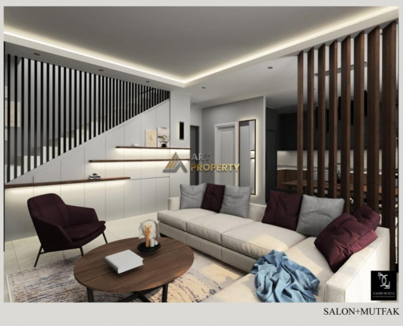 Новый жилой комплекс с апартаментами 3+1 в центральной части города Аланья - Ракурс 21