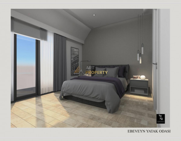 Новый жилой комплекс с апартаментами 3+1 в центральной части города Аланья - Ракурс 25