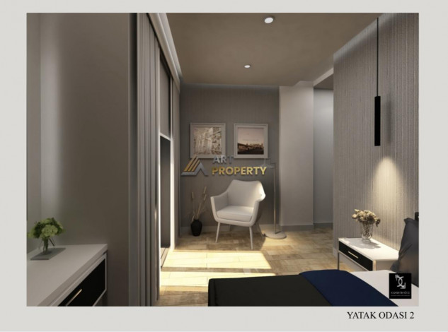 Новый жилой комплекс с апартаментами 3+1 в центральной части города Аланья - Ракурс 27