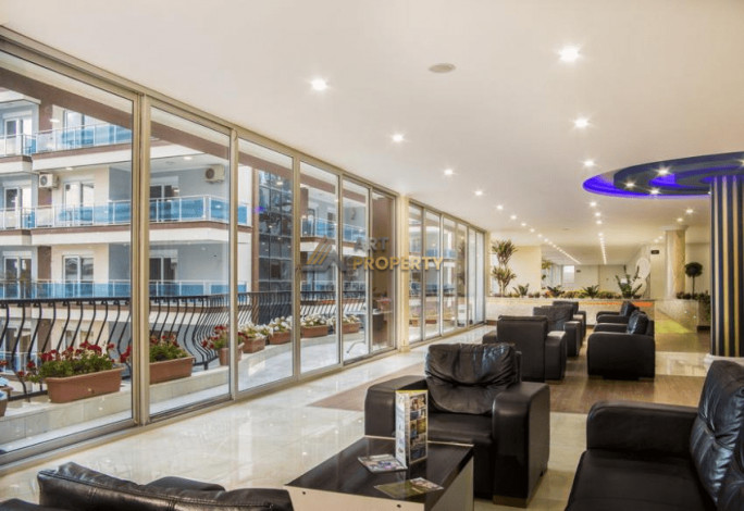 Апартаменты планировки 1+1, 70м2 в ЖК с богатой инфраструктурой, район Джикджилли - Ракурс 4